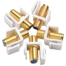 Lighting Accessories Other Pack RG6 Keystone Jack Insert Coaxial Gender ChangerOther