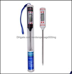 Thermometers Kitchen Tools Kitchen Dining Bar Home Garden Household Digital Thermometer Cooking Food Meat Grill Bbq Probe Water Mi7767204