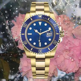 Mens Watch Designer Watch High Quality Watch Luxury Watch Gold Watch 40mm blue bioceramic Bezel 8215 Automatic movement Sapphire waterproof stainless steel watch