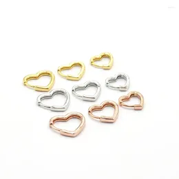 Hoop Earrings 2023 Fashion Smooth Gold Colour Love Heart Simple Cute Piercing Huggie Earring Buckle Statement Jewellery