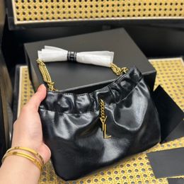 Luxury handbag designer bag women's summer bag genuine leather elegant underarm bag 2023 new pleated bag large capacity going out bag banquet bag wandering bag