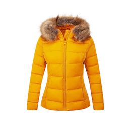 Women Winter Down Jacket Warm Fashion Casual Jackets Furry Hoodie Long Coat Windbreak Waterproof Glossy Down Size S-3XL Beveraa 66TKA