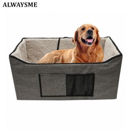 Carriers ALWAYSME 74 X 39 X 36CM Large Pet Gear Booster Seat For Dogs/Cats Comfort Changing Liner