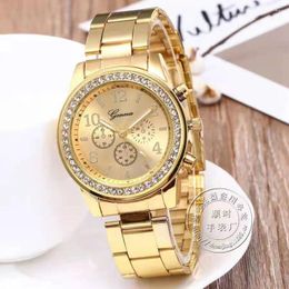 Wristwatches Fashionable Casual Wome Three-eyed Six Stitches Fashion Steel Belt Male Ladies Watch Lovers A Undertakes To Electronic