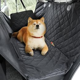 Carriers Dog Car Seat Cover Pet Dog Carrier Waterproof Back Bench Seat Covers Blanket Car Travel Accessories Pet Mat Hammock Cushion