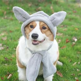 Dog Apparel Fashionable Pet Hat Cat Cozy Winter With Adorable Three-dimensional Ears Stylish Headgear For Ultimate