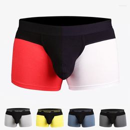 Underpants Big Penis Boxers Bag Men's Underwear Boxer Sexy Short U-Shaped Open Comfortable Breathable Men Briefs Hombres Pack