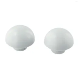 Toilet Seat Covers 6PCS/SET Lid Cushion Anti-slip Pad Buffers Pack-Stop Bumper Absorber White Bathroom Mute