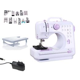 Machines Mini Household Sewing Machine With Night Light Machines Overlock Home Electric Suit Pedal Beginner Manual Repair