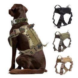 Tactical Dog Harness Vest Breathable Durable Dog Clothes K9 Harness For Medium Large Dogs German Shepherd2979139