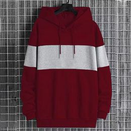 Men's Hoodies Autumn Winter Fleece Sweatshirts Men Harajuku Hooded Shirts Casual Man Warm Pullover Clothing Streetwear