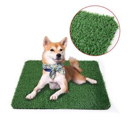 Collars Dog Grass Pee Pads Artificial Grass Rug Turf Replacement Grass for Pet Loo Indoor Outdoor Dog Potty Training Fake Grass