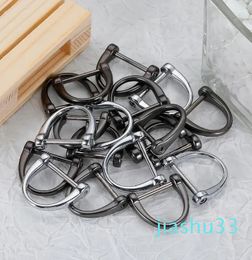 Keychain pcs Horseshoe Chain Metal Car Keychain Zinc Alloy Hardware Simple and accessories