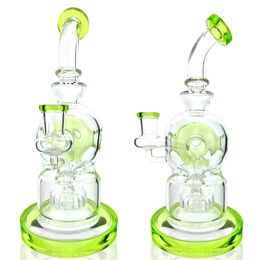 Vintage PREMIUM Glass Bong Water Hookah 10INCH Smoking Pipe Original Glass Factory made can put customer logo by DHL UPS CNE