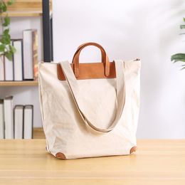 Evening Bags Female Shopper Canvas Women'S Briefcase 2023 Shoulder Bag Women Large Durable Handbags Totes For Woman Big