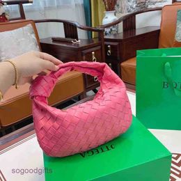 Anj Bag Knotted Italy Bags Designer Handbag Woven Leather Ventss Mona Same Jodie Underarm Summer Botegss Sndd Lkxb 1 with logo 53GP3QUA