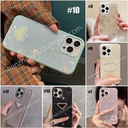 Brand Fashion Phone Cases Shockproof Back Colver Case Without Box For ip 15 14 13 12 11 pro max