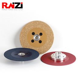 Zaagbladen Raizi 1Pcs High Quality Vacuum Brazed Diamond Grinding Disc For Granite Marble Natural Stone Tile