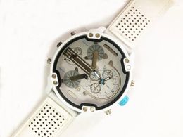 Wristwatches Big Dial Men Watch Fashion Brand Masculino Sports Watches For Reloj Hombre Full Steel DZ Man Montre