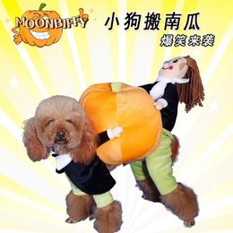 Clothing Funny Pet Halloween Christmas Clothes Pumpkin Cosplay Costume Suit for Cats Dogs Party Dressing Up Dog Cat Clothes Pet Accessory