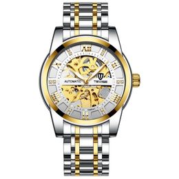 designer mens watches automatic watch diamond 41mm fine steel fashion luminous waterproof man gold movement luxury watches