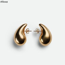 Sier Alloy Drop Gold Earrings For Woman Italian Designer Bridal Goth Party Girls ovanliga bröllopsdagstillbehör Jycken Gift Cl2218