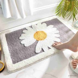 Carpets Home Decorations Floor Bath Rugs and Carpets Non-slip Thickened Absorbent Bathroom Mat