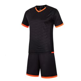 Other Sporting Goods Survetement children football uniforms men boys jerseys set blank soccer team training suit breathable DIY XXS 231127