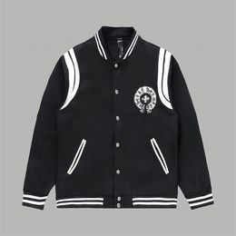 Designer stormtrooper hooded stand up collar letter print jacket high street loose windbreaker trendy style suit j9s884