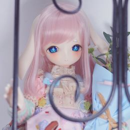 Dolls BJD Shuga Fairy Rondo 14 Resin Toys for Kids Surprise Gift Girls Anime Figure Rabbit Doudou Cute Baby 230427