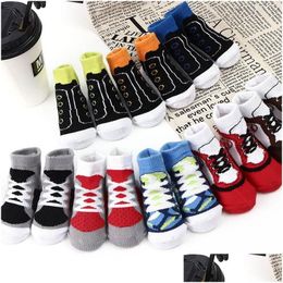 Kids Socks Casual Baby Socks Athletic Newborn Kids Boy Clothes Boys Designer Infant Clothe Drop Delivery Baby, Kids Maternity Baby Kid Otnrs