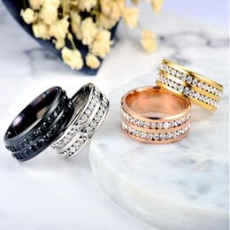 Trendy Stainless Steel Ring, Fashion Couple Ring Exquisite Men's Accessory Jewellery Ornament For Daily Wear For Banquet Party Holiday Birthday Anniversary Gift 4pcs