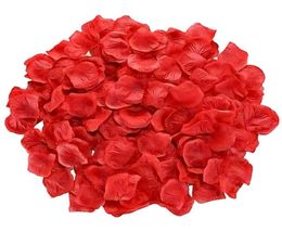 5001000 PCS Silk Rose Flower Petals For Wedding Decoration Romantic Artificial Flower Red White Blue Valentine Day Accessories3027756