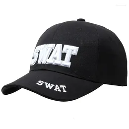 Ball Caps Tactical Cap Mens Baseball Brand SWAT Hat Snapback Cotton Adjustable Gorras Planas Man Bone Masculino