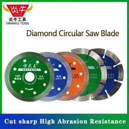 Zaagbladen 1Pcs 105/114mm Diamond Circular Saw Blade Cutting Porcelain Tile Ceramic Saw Disc For Granite Marble Cutting Disc YANNIU TOOL