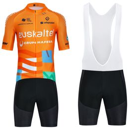 2024 Euskadi Team Cycling Jersey Bike Shorts Suit Men Women Road Bike Quick Dry Pro Ciclismo Maillot Riding Jersey 20D Bibs pants Clothing