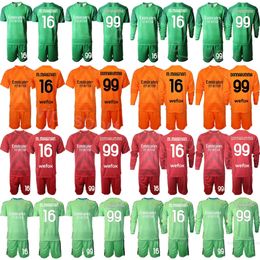 Club Team 22/23 Mens Goalkeeper GK Reina Soccer Jersey Set Long Sleeve Sebastiano Rossi Mike Maignan Marco Sportiello Gianluigi Donnarumma Football Shirt ACMiLan