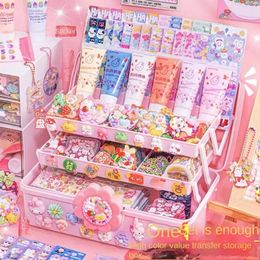 Party Games Crafts Cream Gum Guka Set Stickers Handmade Diy Girls Toy Material Children Birthday Present 231128