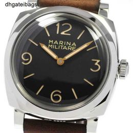 Luxury Panerais Watch Mens Watches Swiss Automatic Wristwatch 3 Days Marina Militare Acciaio Pam00587 Limited Edition 1000 Hand Winding Seven Hundred and Seventyf