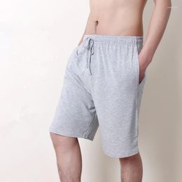 Men's Sleepwear Comfortable Pants Homewear Casual Loose Male Boxer Summer Bottoms Sleep Men Men's Modal Shorts Elastic