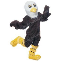 Christmas brown eagle Mascot Costumes Halloween Fancy Party Dress Cartoon Character Carnival Xmas Advertising Birthday Party Costume Outfit