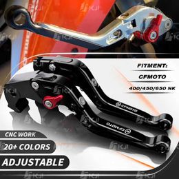 For CFMOTO NK 400NK 450NK 650NK Clutch Lever Brake Set Adjustable Folding Handle Levers Motorcycle Accessories Parts