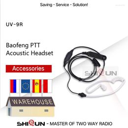 Walkie Talkie Baofeng PAcoustic Headset For UV-9R UV-XR Plus BF-9700 BF-A58 UV-5S GT-3WP Air Tube Earpiece Mic