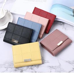 Wallets Women's Short Wallet Coin Purse Card Holder Small Ladies Hasp Zipper 2023 Fashion Female Mini Clutch For Girl