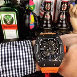 Designer Ri mliles Luxury watchs Automatic Mechanical Watch Richa Milles Rm35 Swiss Sapphire Mirror Rubber Watchband with Movement Mens Sport Brand Watches
