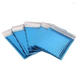Storage Bags 10pcs Blue Bubble Mailers Foil Padded Aluminized Postal Gift Packaging Envelopes