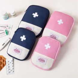 Mini Portable Medicine Bag First Aid Kit Medical Emergency Kits Organizer Outdoor Household Medicine Pill Storage Bags ZZ