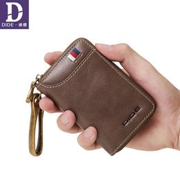 Dide Genuine Cow Leather Men & Women Car Key Bag Wallet Business Key Case Fashion Housekeeper Card Holder Coin Purse Y190522022248327m