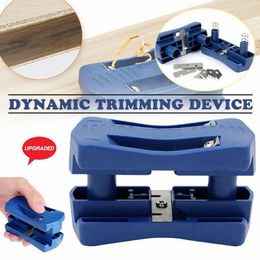 Professional Hand Tool Sets Wood Side Banding Machine Set Double Edge Trimmer Head And Tail Trimming Woodworking