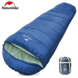Sleeping Bags MJ300 Bag Ultralight Waterproof Mummy Winter Cotton Outdoor Camping 231128